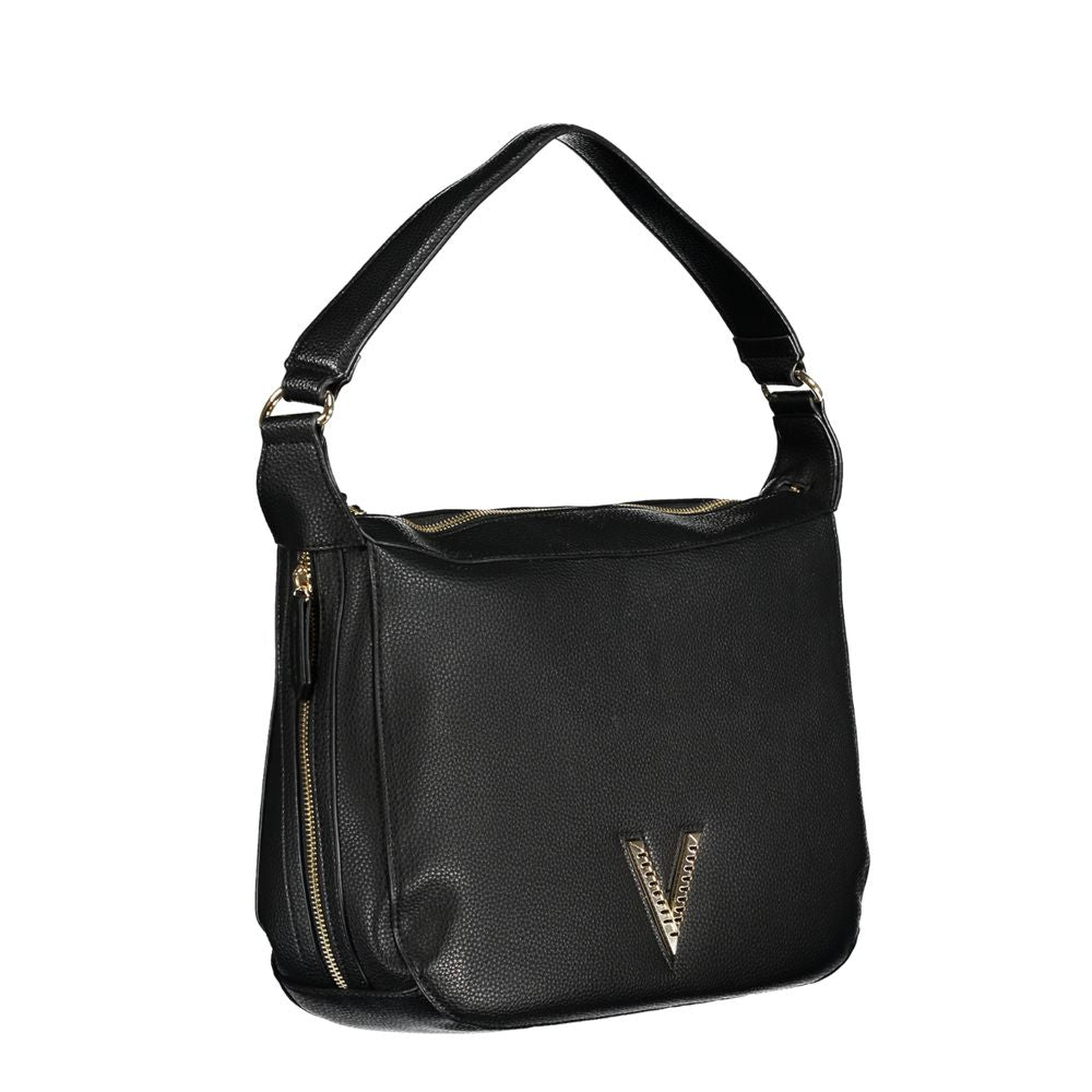 Nero Poliuretano Women Handbag - ventzia