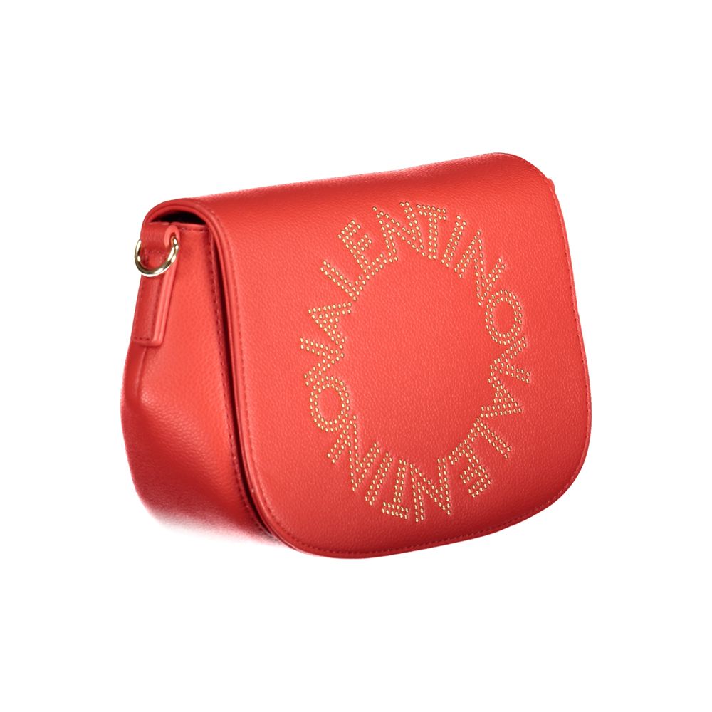 Rosso Polyurethane Women Bag - ventzia