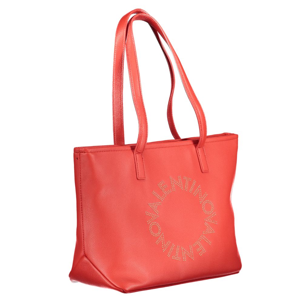 Red Polyethylene Handbag - ventzia