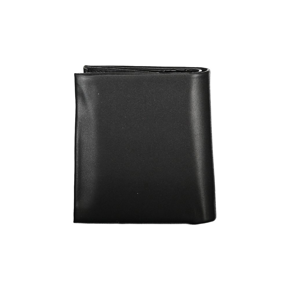 Nero Polyurethane Men Wallet - ventzia