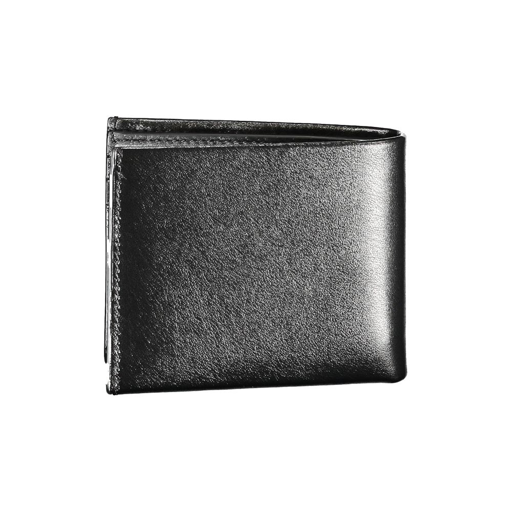 Black Leather Wallet - ventzia
