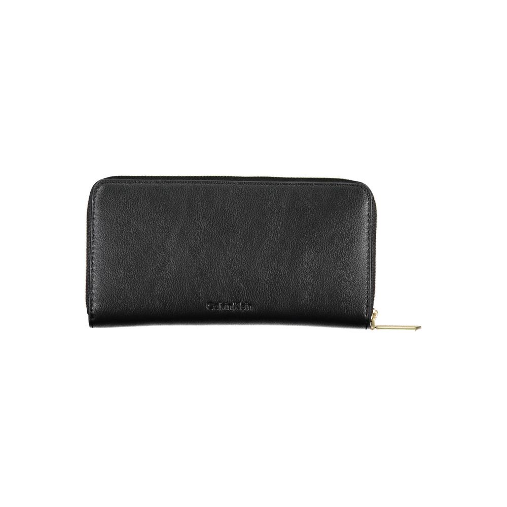 Black Polyester Wallet - ventzia