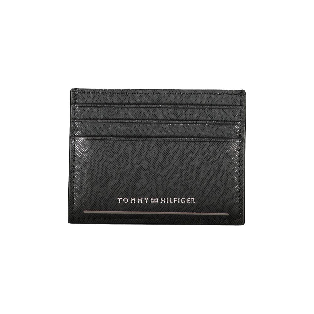 Black Leather Men Wallet - ventzia