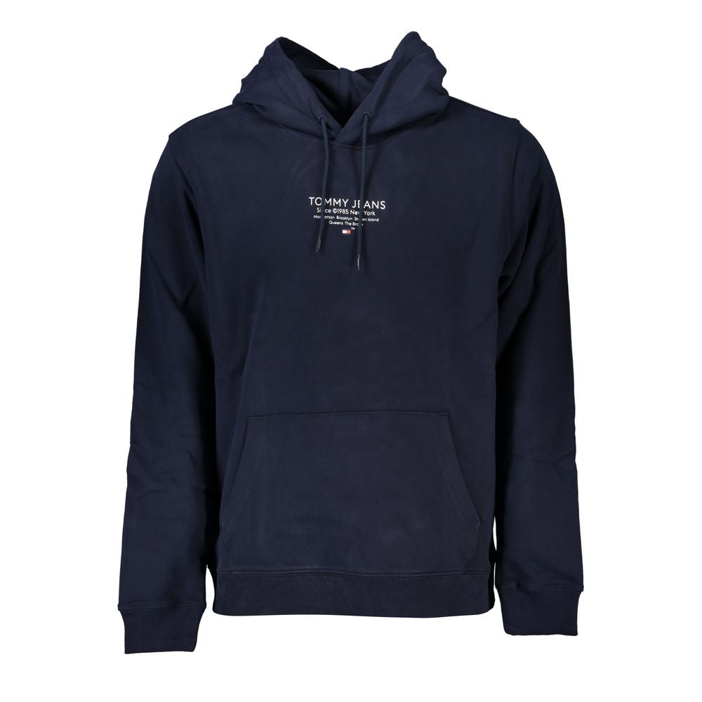 Blu Cotton Men Sweatshirt - ventzia