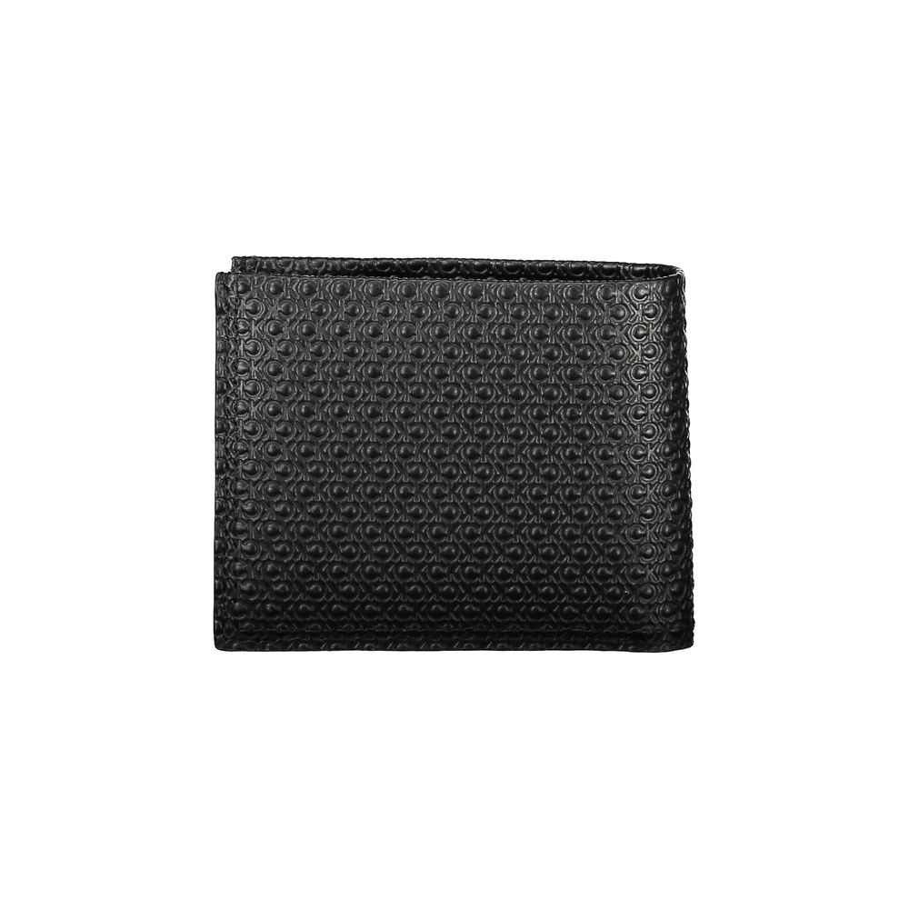 Black Leather Men Wallet - ventzia
