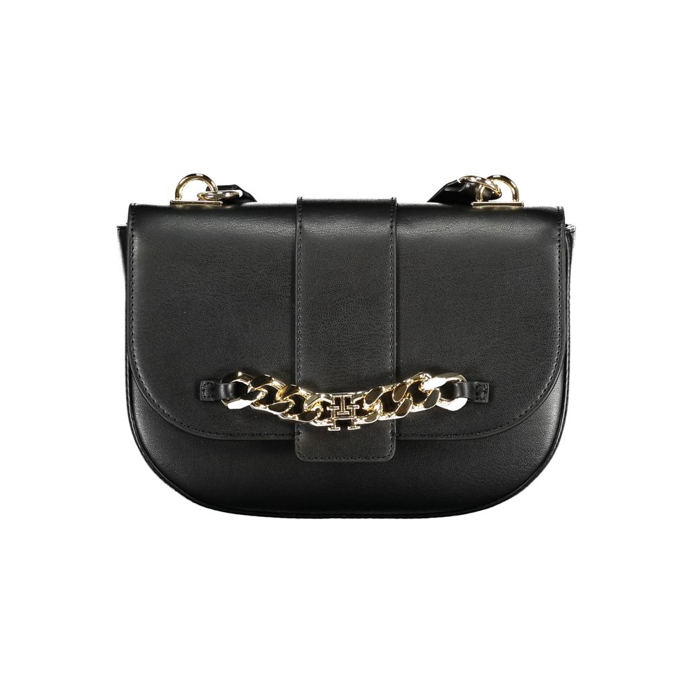 Nero Poliuretano Women Handbag - ventzia