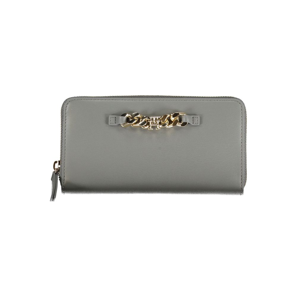 Grigio Poliuretano Women Wallet - ventzia