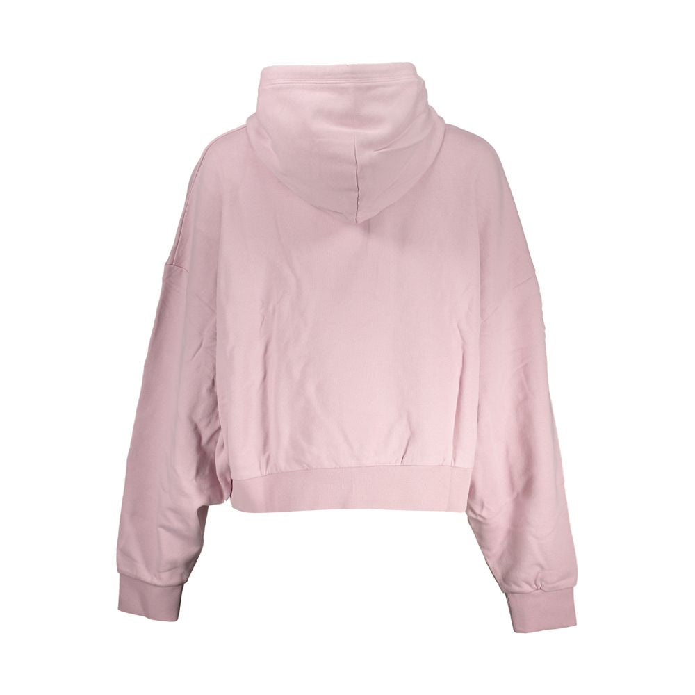 Pink Cotton Women Sweater - ventzia