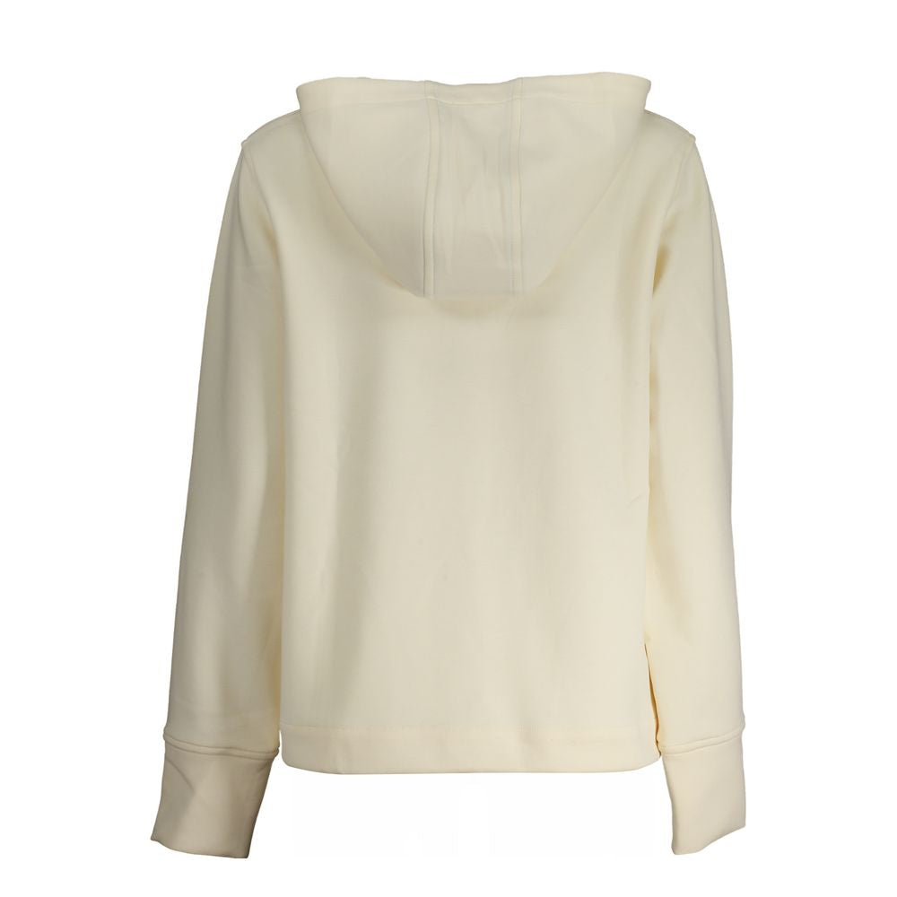 Beige Polyester Sweatshirt