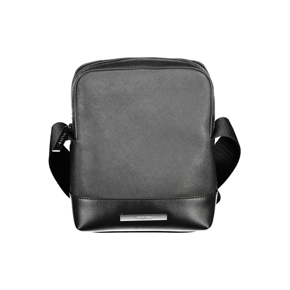 Nero Polyester Men Shoulder Bag - ventzia
