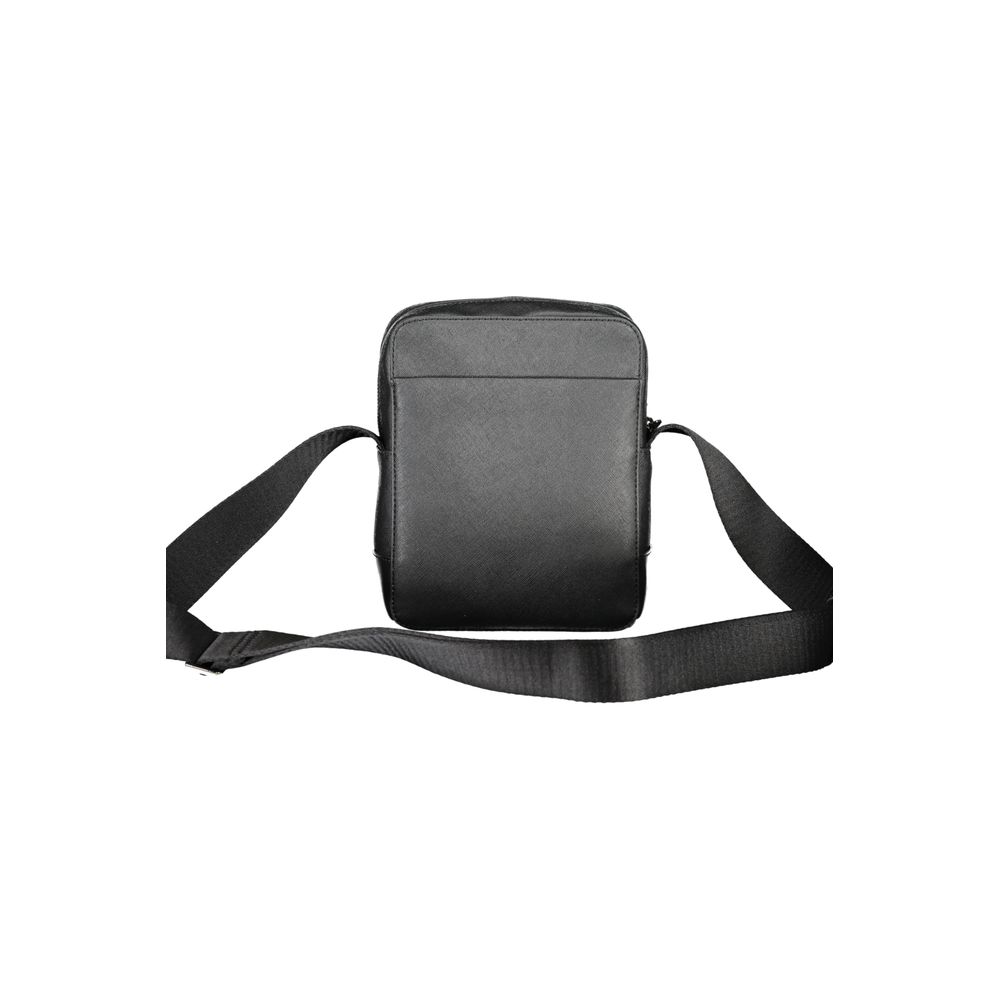 Nero Polyester Men Shoulder Bag - ventzia