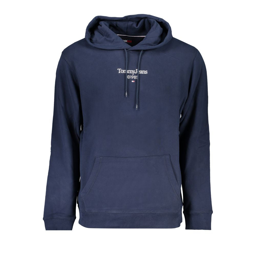 Blue Cotton Men's Sweatshirt - ventzia