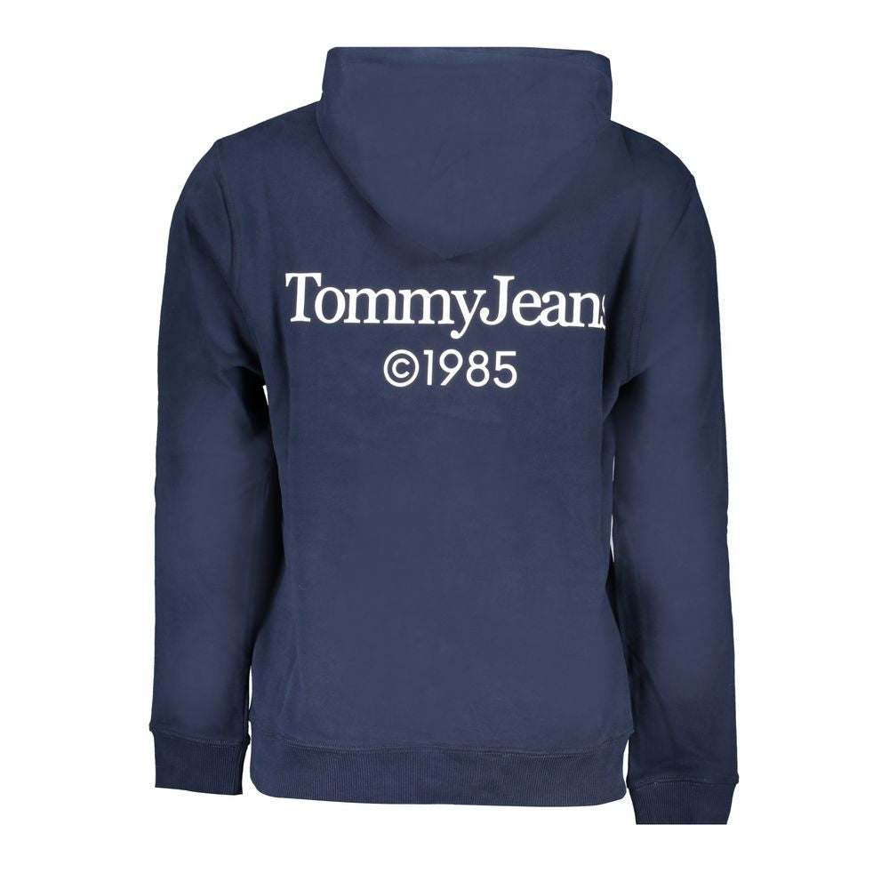 Blue Cotton Men's Sweatshirt - ventzia
