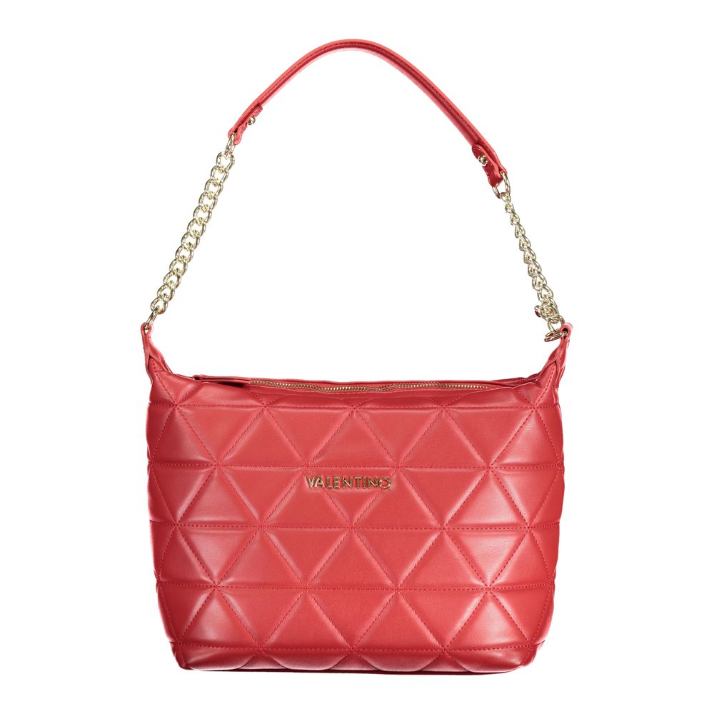 Rosso Polyurethane Women Shoulder Bag - ventzia