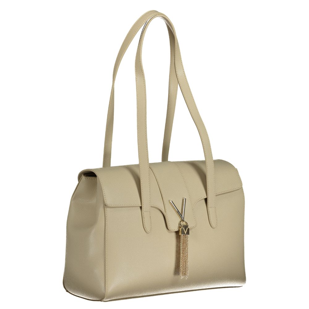 Beige Polyethylene Handbag - ventzia