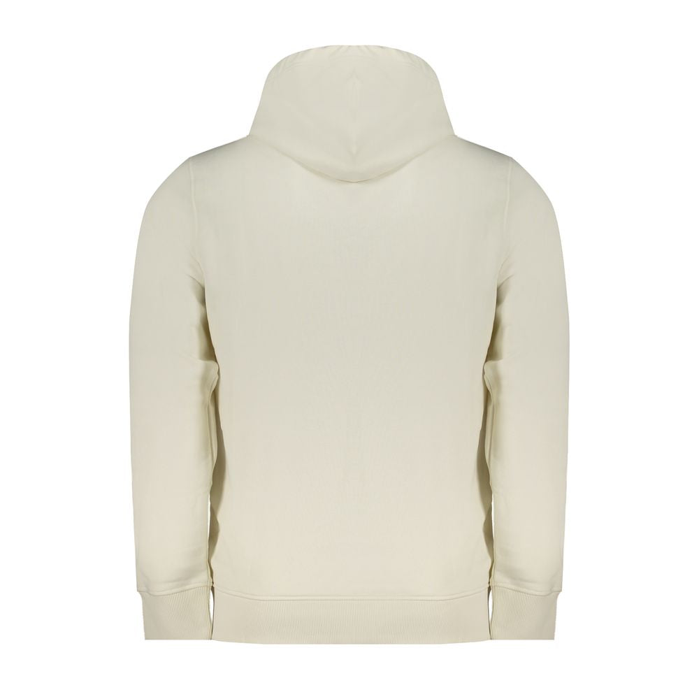 White Cotton Men's Sweatshirt - ventzia