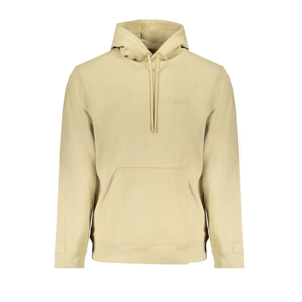 Beige Cotton Men Sweatshirt - ventzia