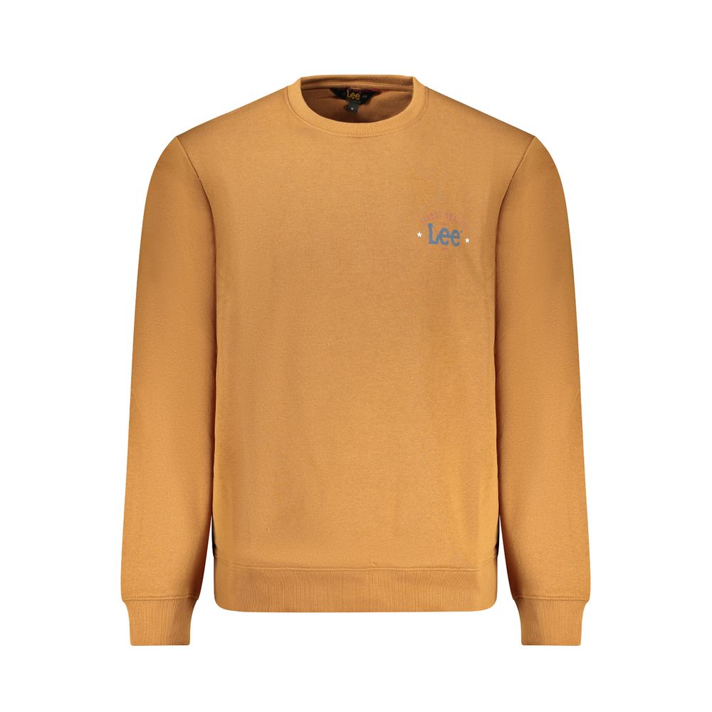 Marrone Cotton Men Sweatshirt - ventzia