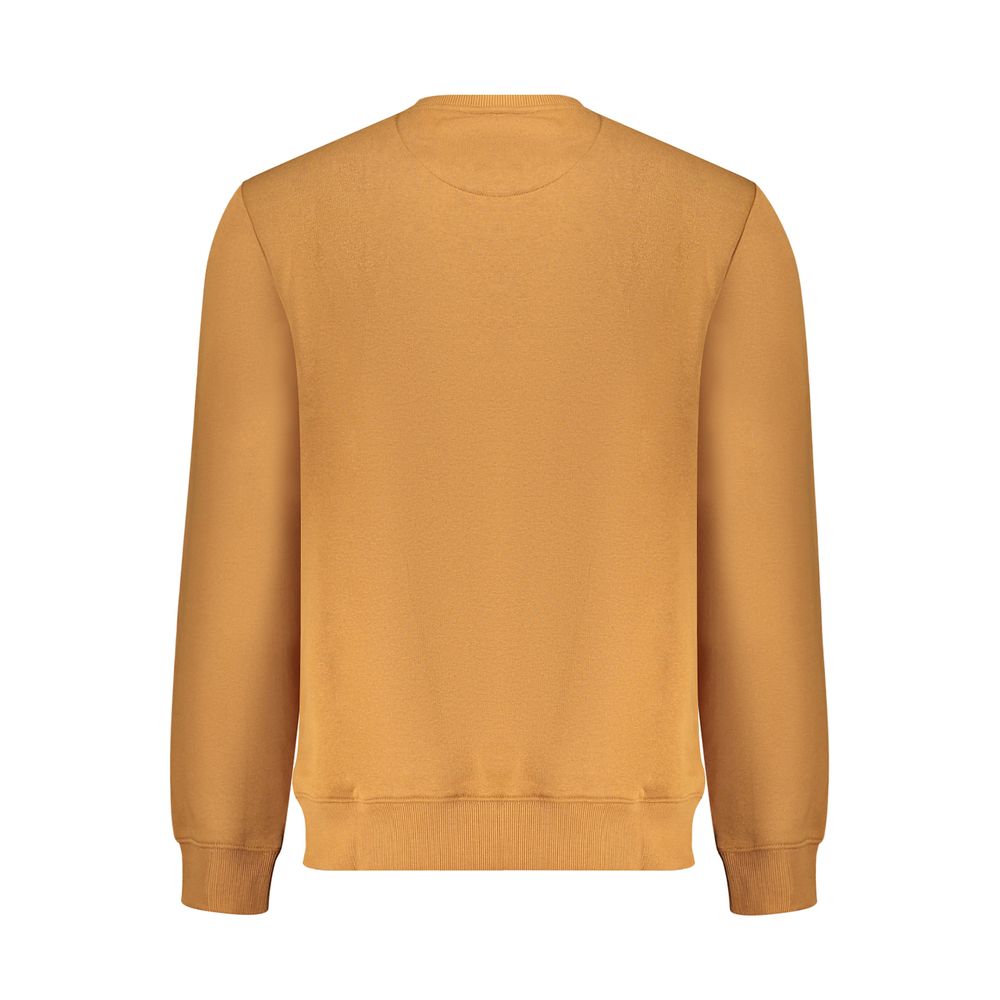 Marrone Cotton Men Sweatshirt - ventzia