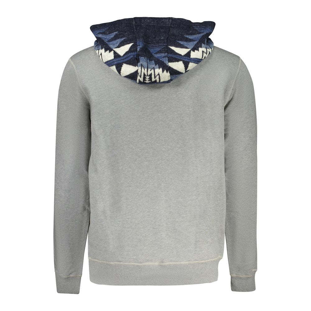Grigio Cotton Mens Sweatshirt - ventzia