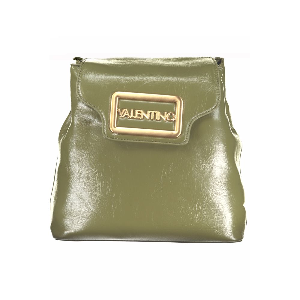 Verde Poliuretano Women's Backpack - ventzia