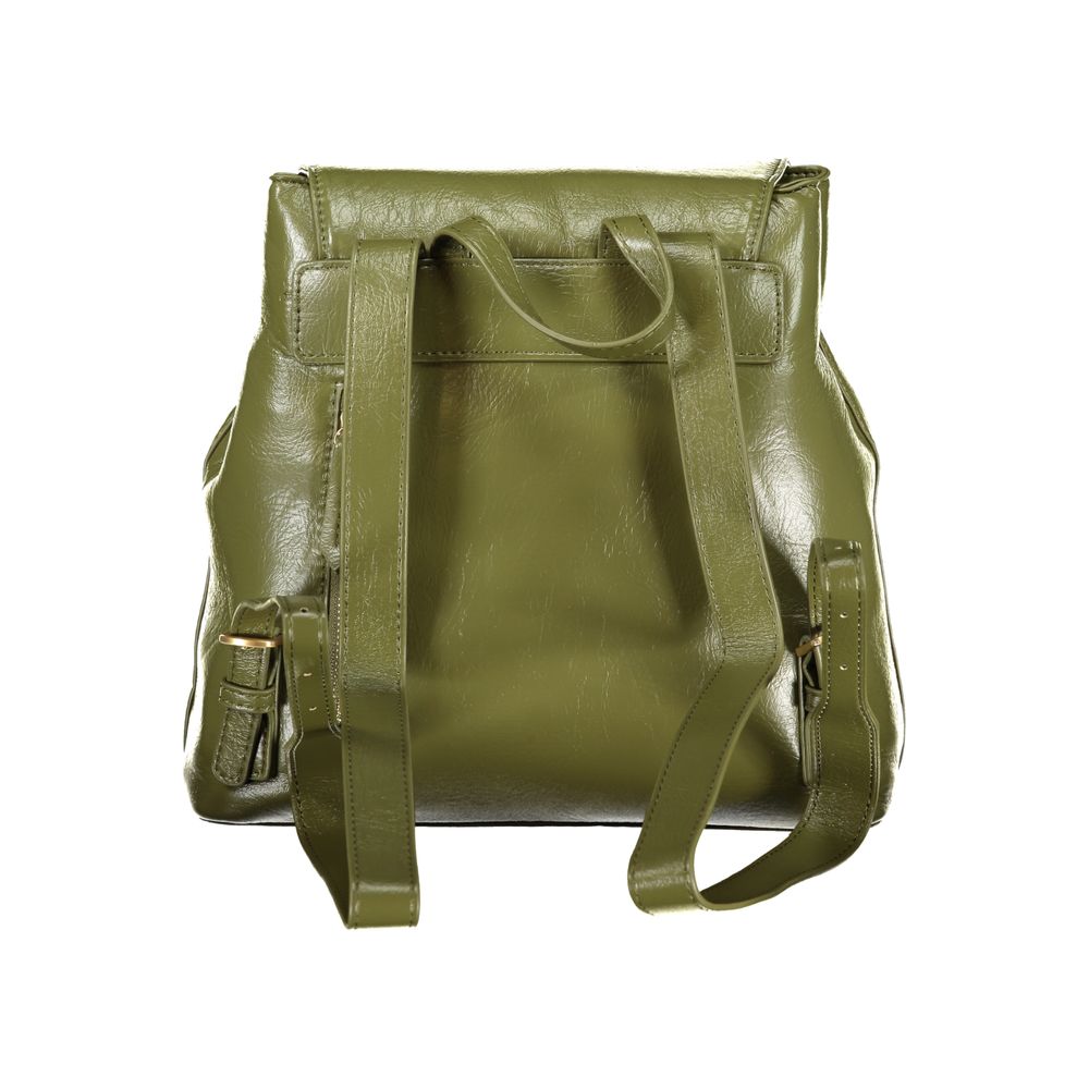 Verde Poliuretano Women's Backpack - ventzia