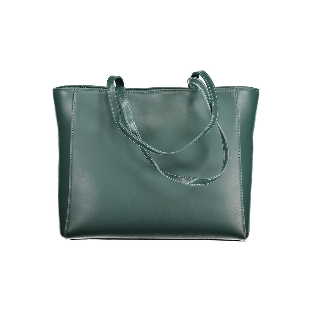 Verde Poliuretano Woman Shoulder Bag - ventzia