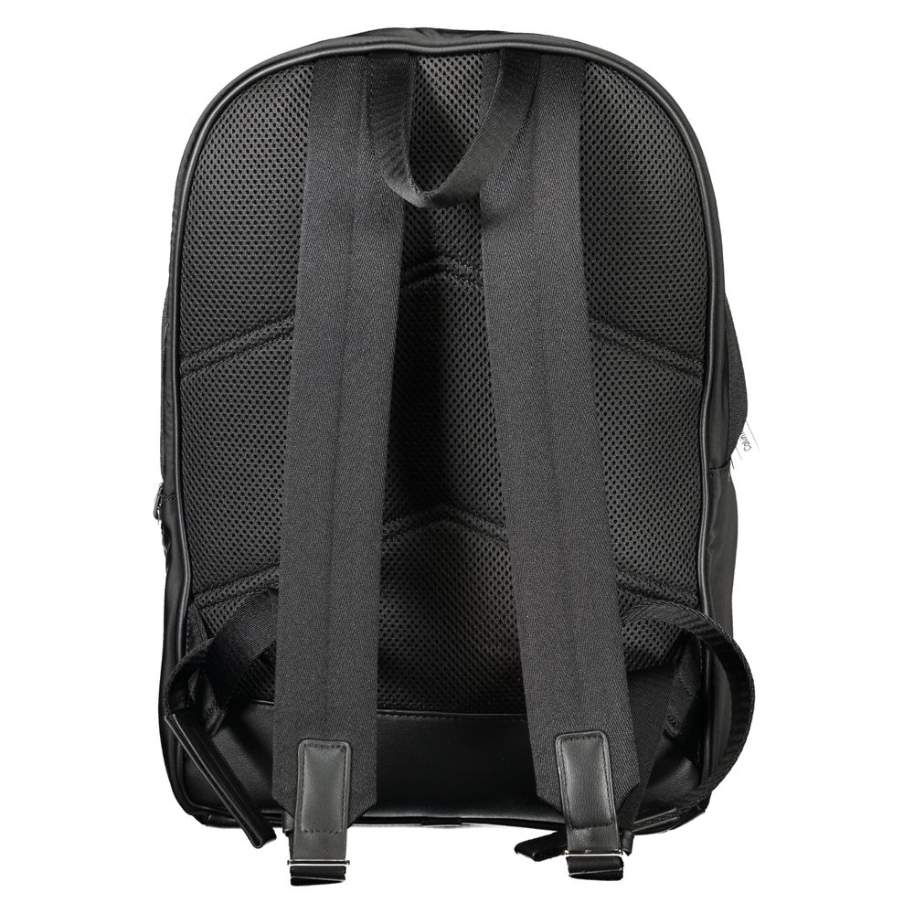 Nero Polyester Men's Backpack - ventzia