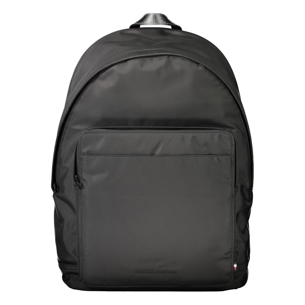 Nero Polyester Men Backpack - ventzia