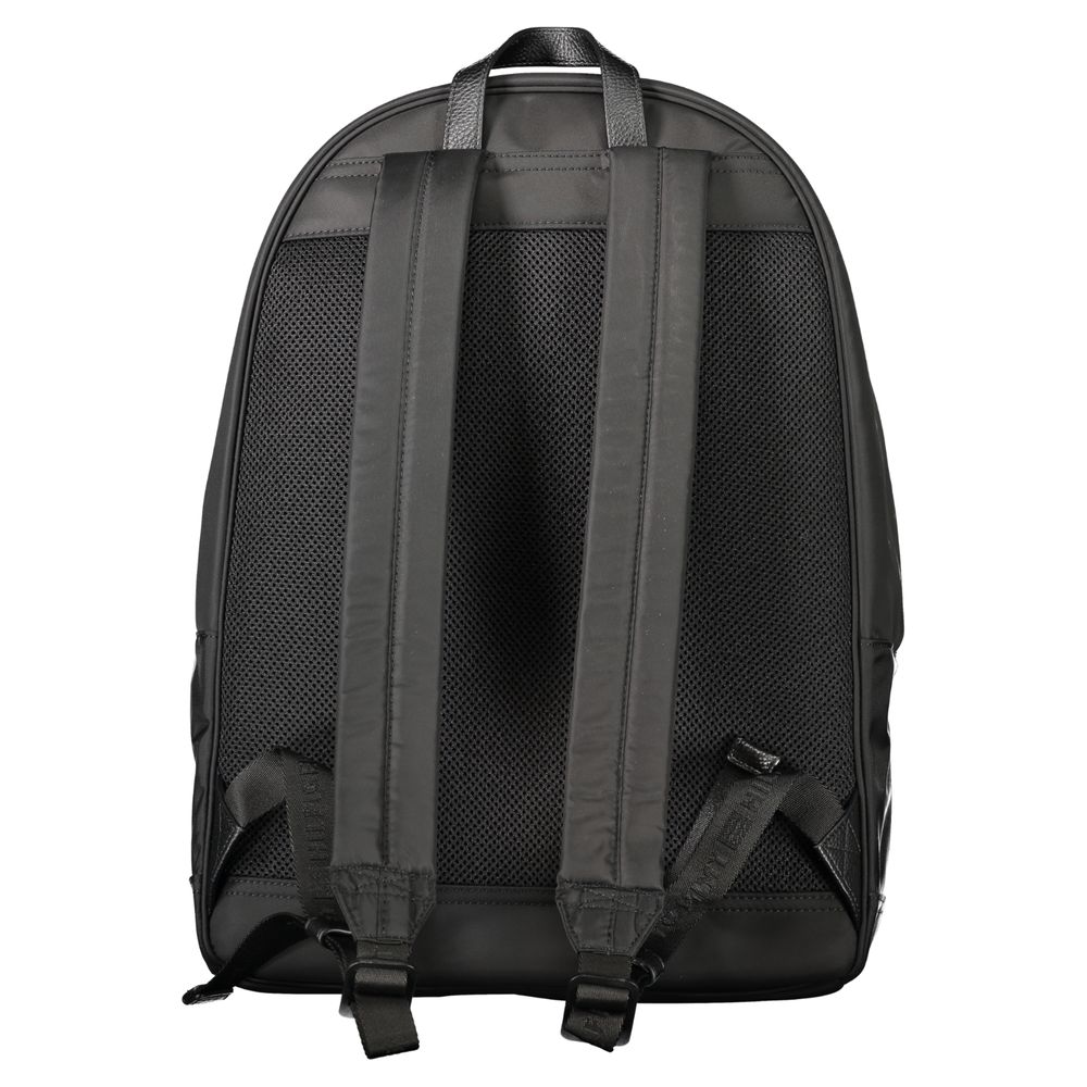 Nero Polyester Men Backpack - ventzia
