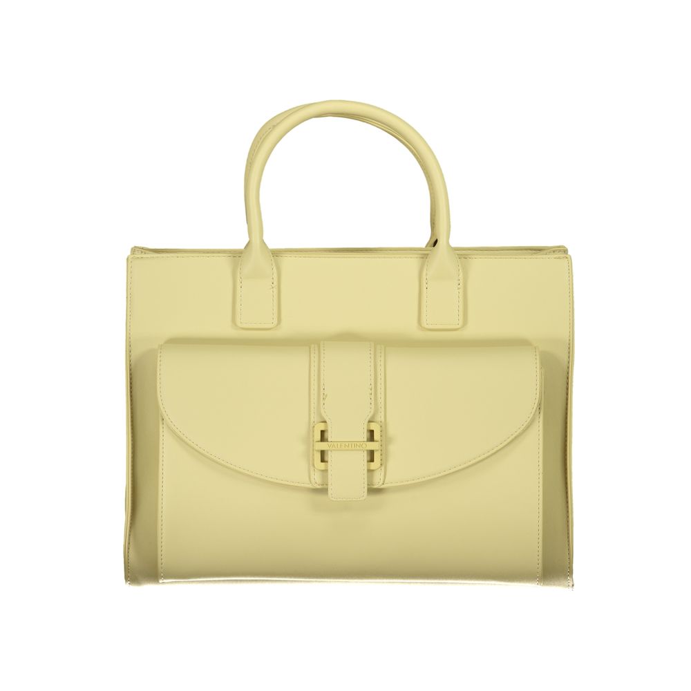 Verde Polyurethane Women Handbag - ventzia