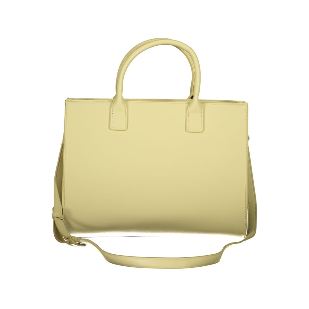 Verde Polyurethane Women Handbag - ventzia