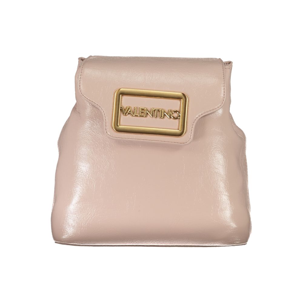 Rosa Poliuretano Women Backpack - ventzia