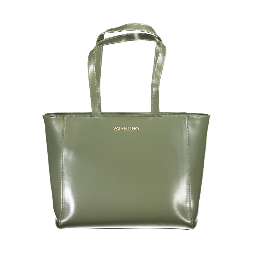 Verde Polyurethane Women Shoulder Bag - ventzia