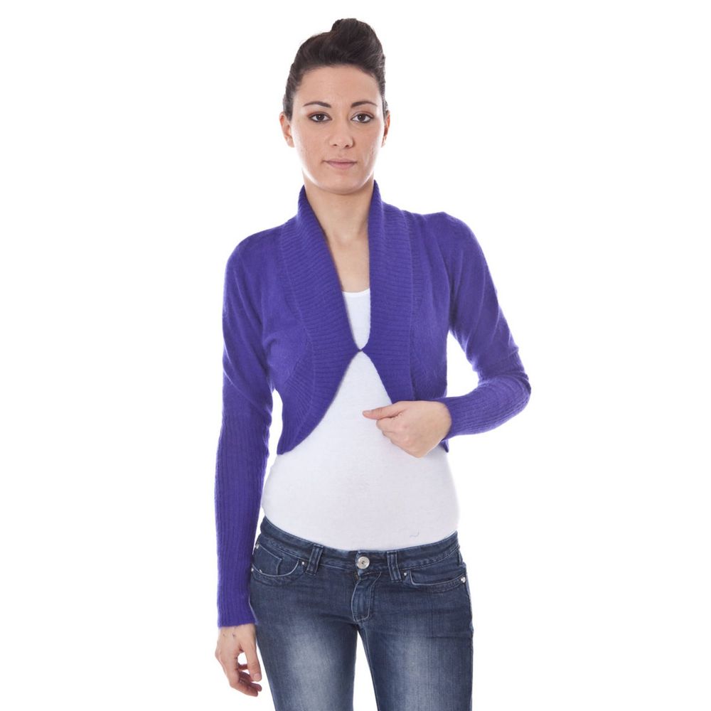Purple Wool Sweater - ventzia