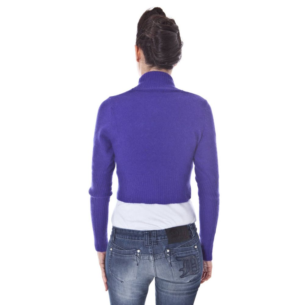 Purple Wool Sweater - ventzia