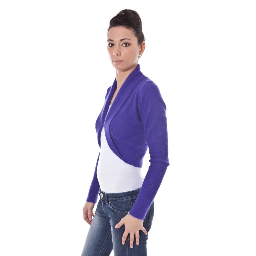 Purple Wool Sweater - ventzia