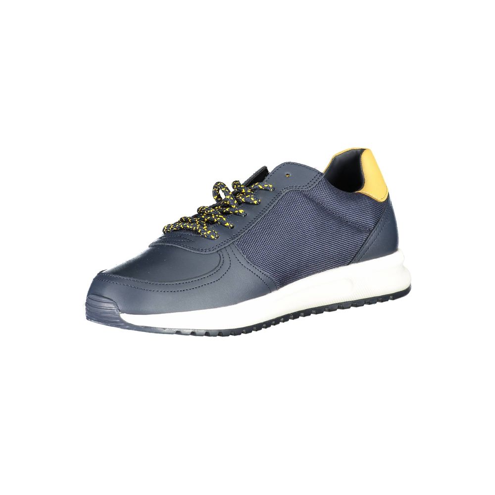 Blue Synthetic Sneaker - ventzia