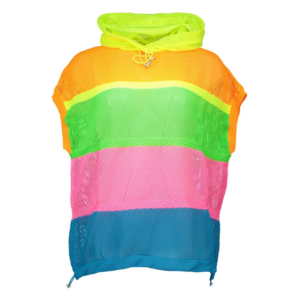 Multicolor Polyester Sweater - ventzia