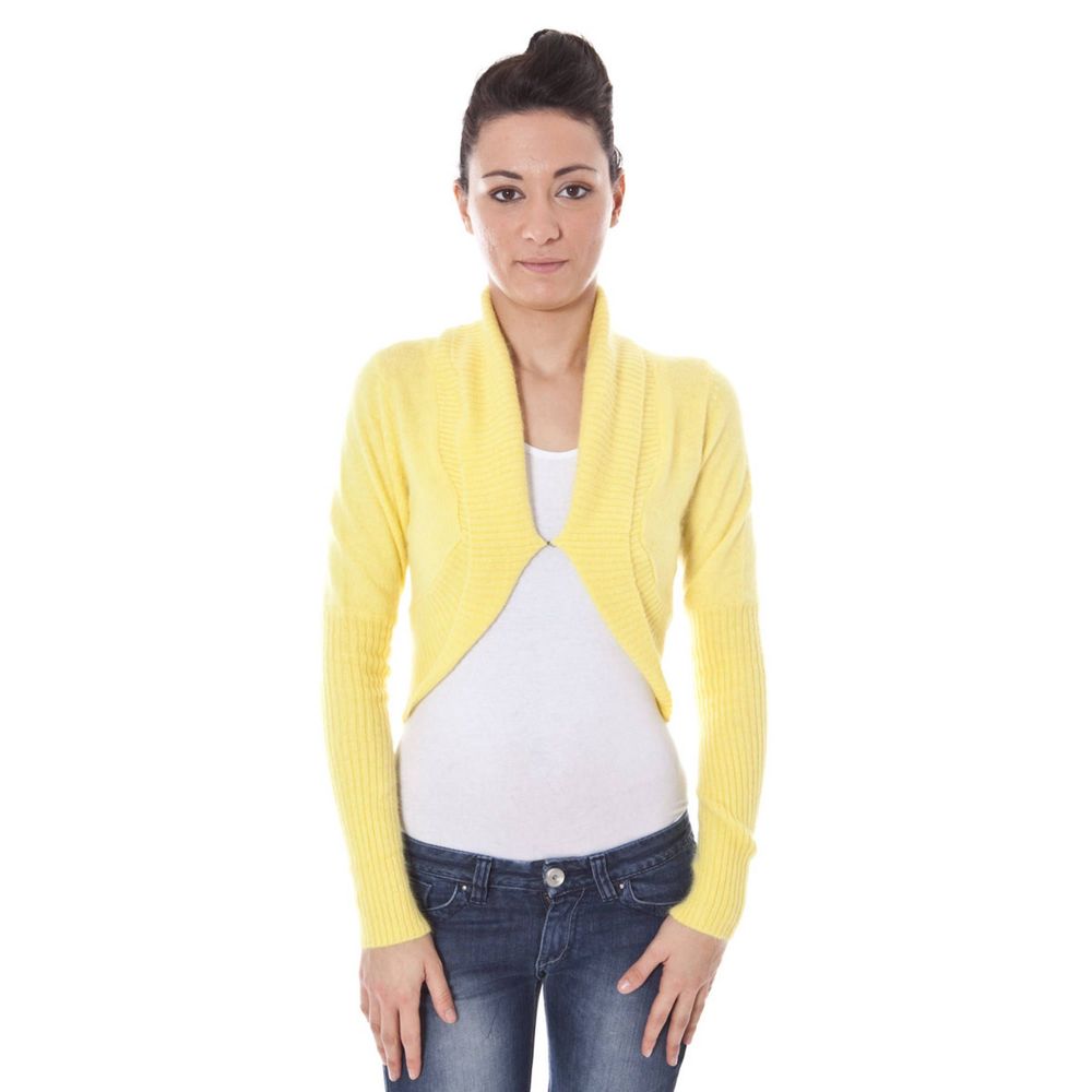 Yellow Wool Sweater - ventzia