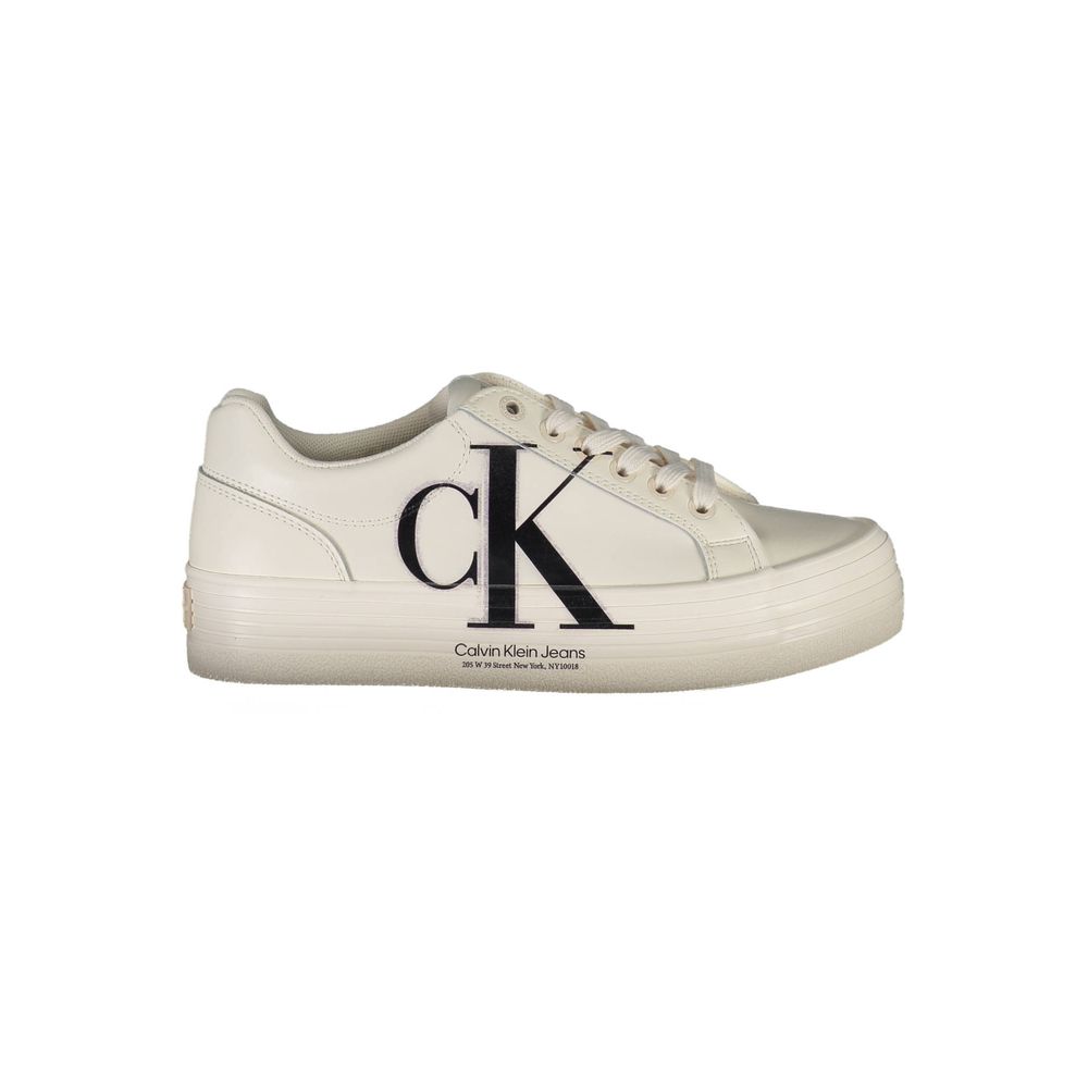 Bianco Leather Women Sneaker - ventzia