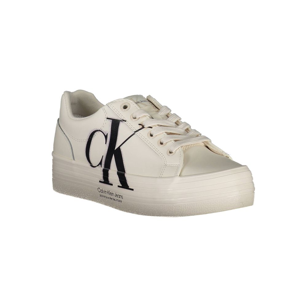 Bianco Leather Women Sneaker - ventzia