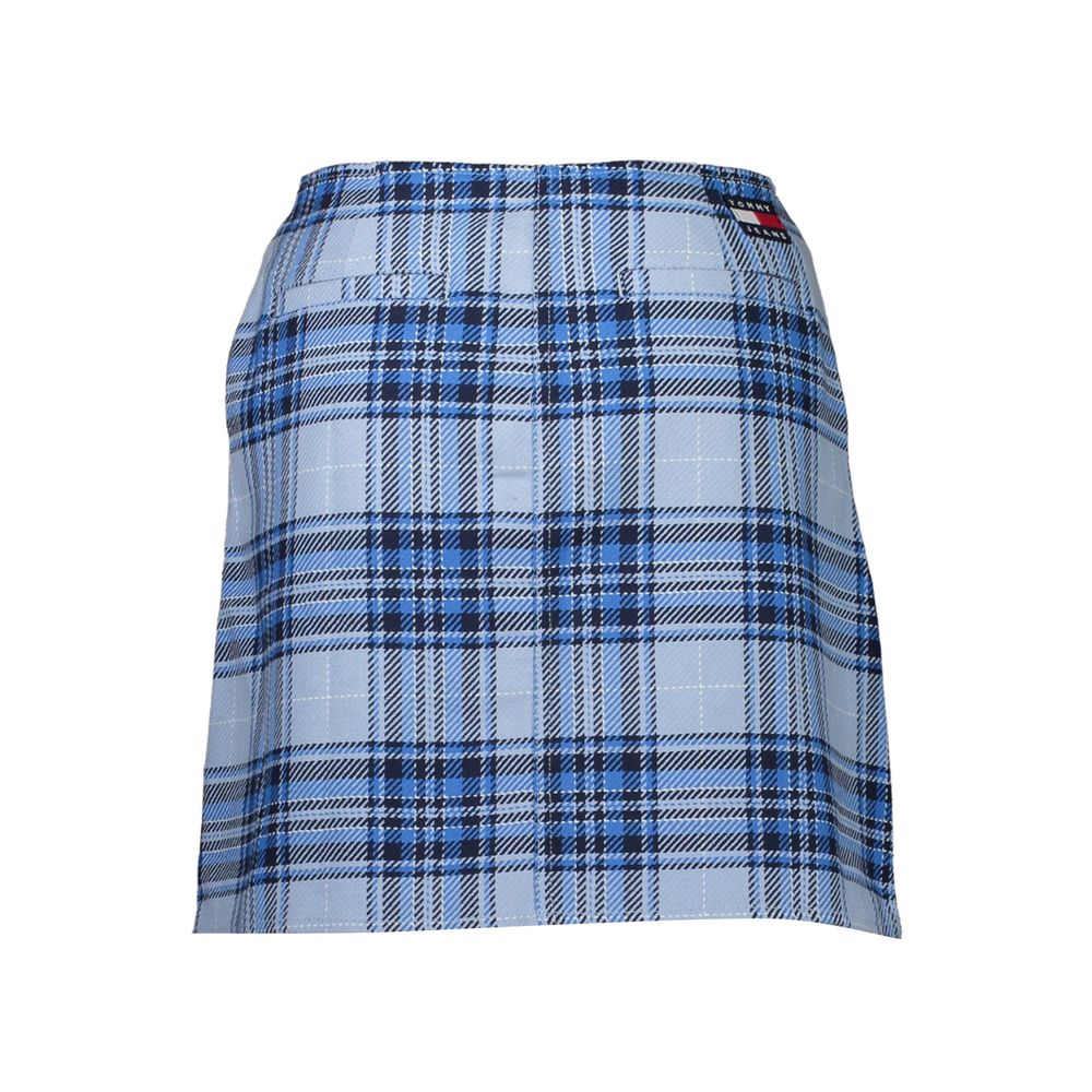 Blue Cotton Skirt - ventzia