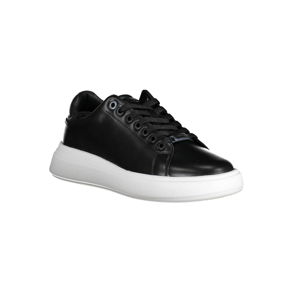 Nero Pelle Donna Sneaker - ventzia