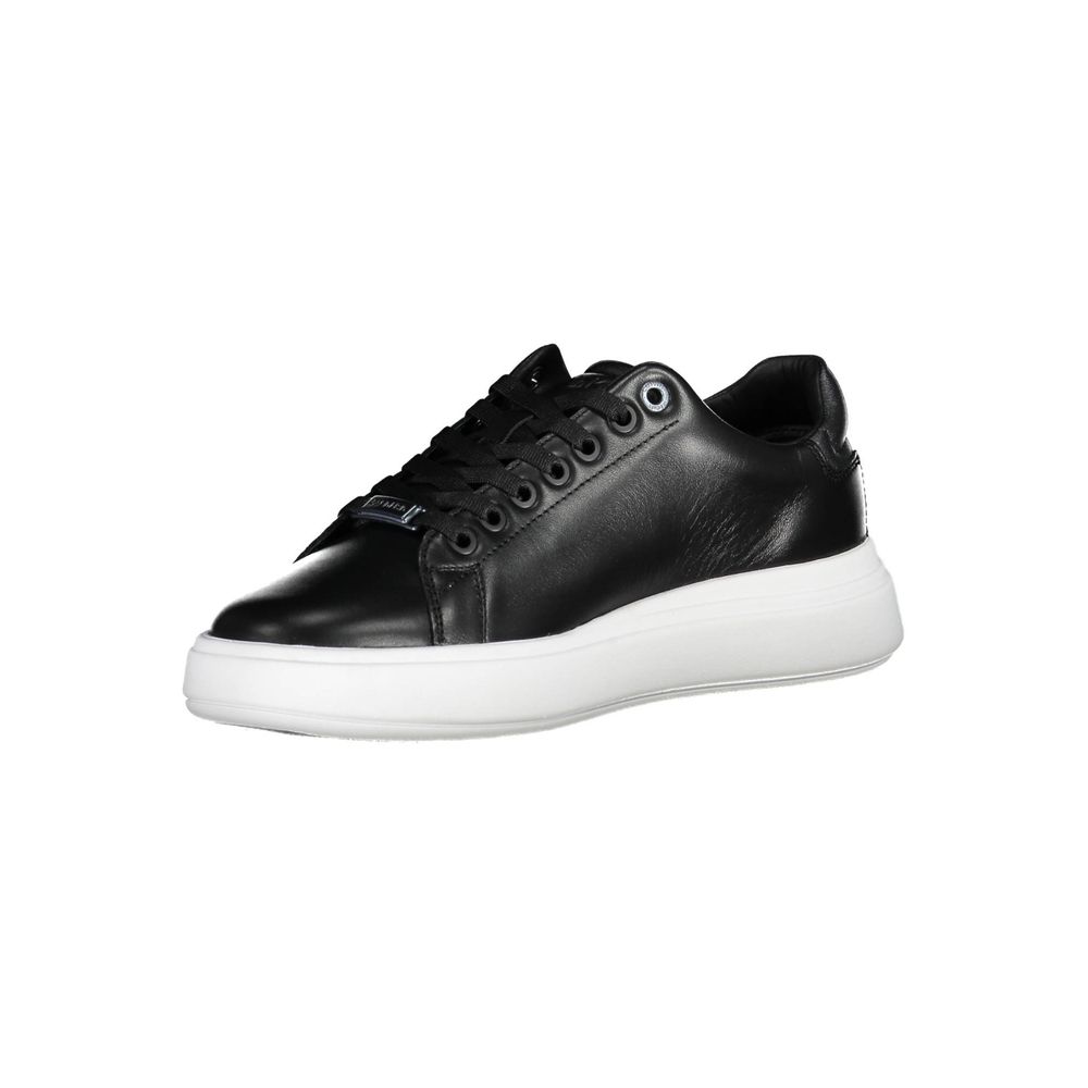 Nero Pelle Donna Sneaker - ventzia
