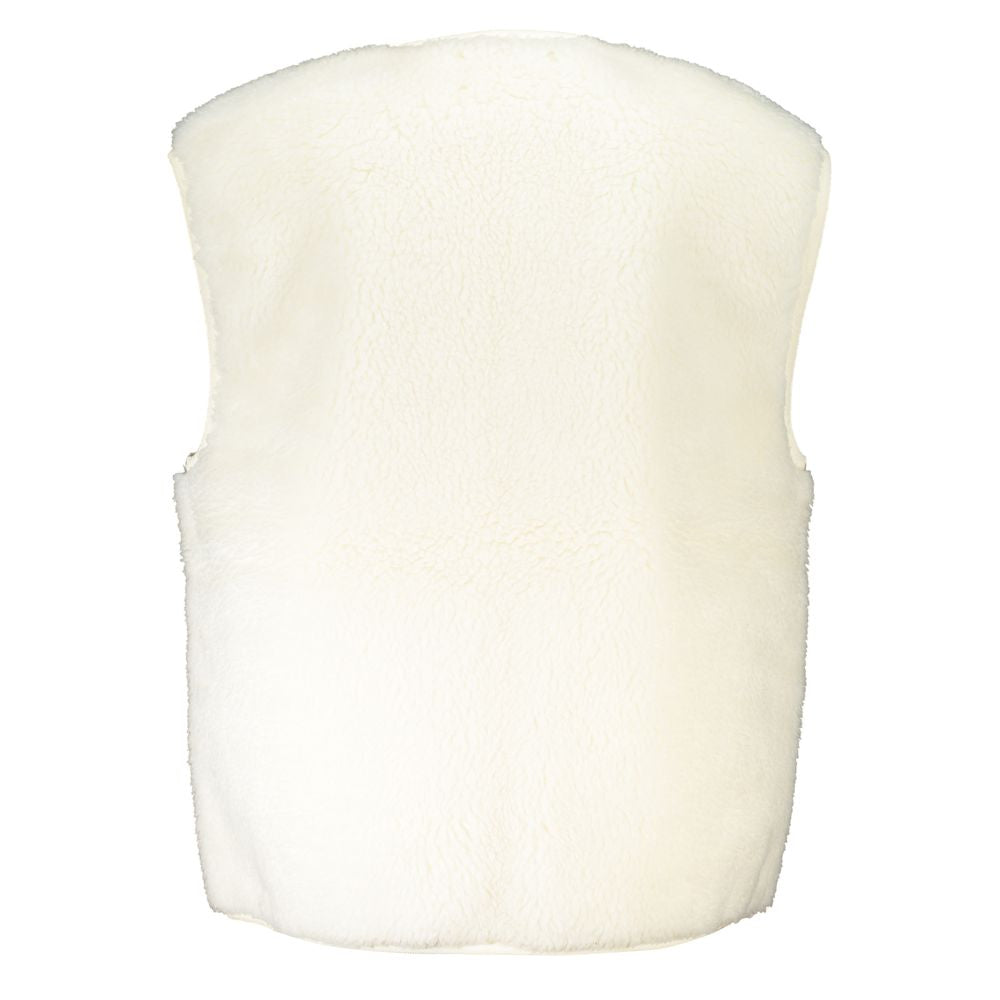 Bianco Polyester Women's Vest - ventzia