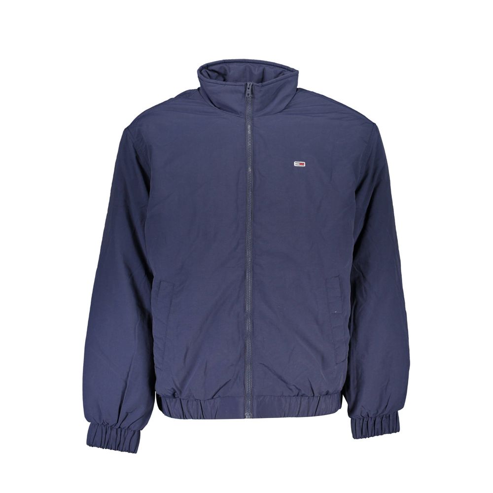 Blue Polyamide Men Jacket - ventzia