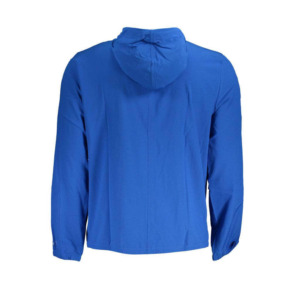 Blue Polyester Men's Sports Jacket - ventzia