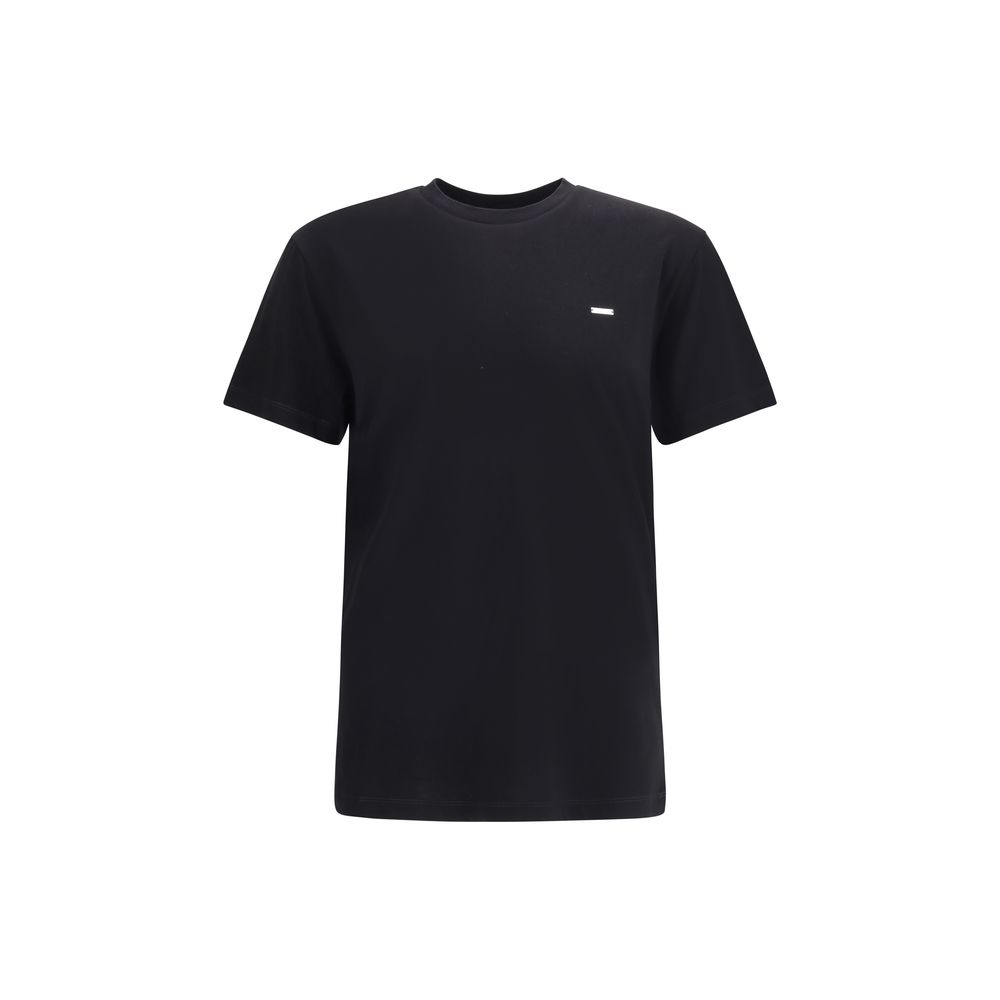 Black Cotton T-Shirt - ventzia