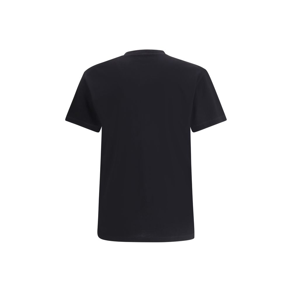 Black Cotton T-Shirt - ventzia